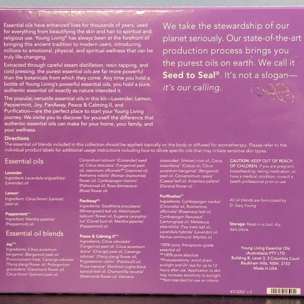 Young Living Essential 7 Oils Set - Picture 2 of 2